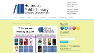 Holbrook Public Library - Old Colony Library Network