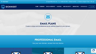 Create an Email Account | Email Plans » OCNHOST