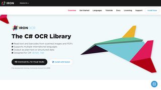 The C# OCR Library | Iron Ocr - IronSoftware.com