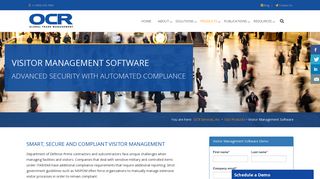Visitor Management Software | OCR Services, Inc.