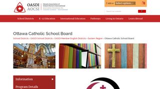 Ottawa Catholic School Board | OASDI