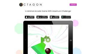 Octagon - A Minimal Arcade Game With Maximum Challenge