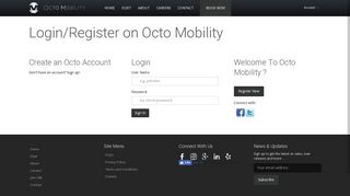 Login - Octo Mobility