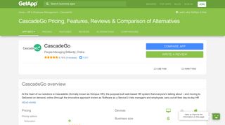 CascadeGo Pricing, Features, Reviews & Comparison of Alternatives ...