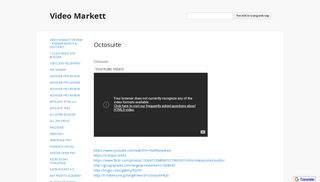 Octosuite - Video Markett - Google Sites