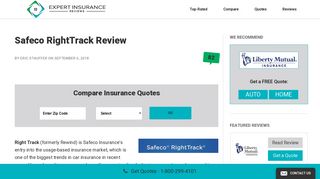 Safeco RightTrack Review & Complaints - Expert Insurance Reviews