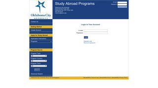 Login - Study Abroad Programs