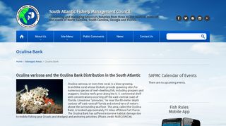 Oculina Bank - South Atlantic Fishery Management Council