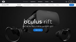 Oculus Rift: VR Headset for VR Ready PCs | Oculus