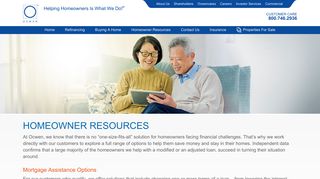 Homeowner Resources - Ocwen