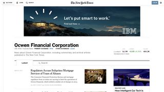 Ocwen Financial Corporation - The New York Times