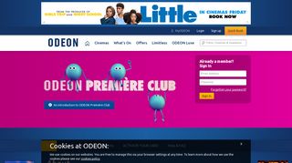 ODEON Cinemas - The Movie Club That Rewards Film Fans ...