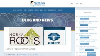 ODEPC Registration for Nurses: - Nursing Manthra