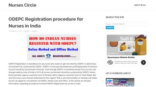 ODEPC Registration procedure for Nurses in India - Nurses Circle