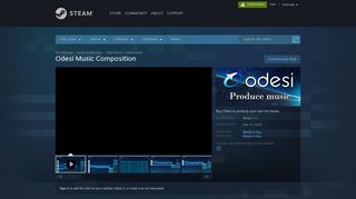 Odesi Music Composition on Steam