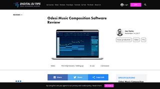 Odesi Music Composition Software Review - Digital DJ Tips