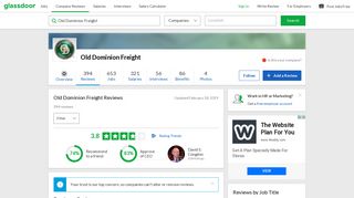 Old Dominion Freight Reviews | Glassdoor