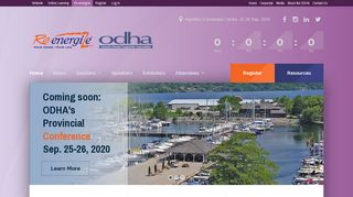 ODHA Re-Energize – ODHA Provincial Conference 2018