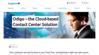 Odigo – the Cloud-based Contact Center Solution – Capgemini ...