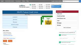 ODJFS Federal Credit Union - Columbus, OH - Credit Unions Online