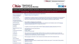Registering as an Employer - ODJFS Online | Office of Unemployment ...