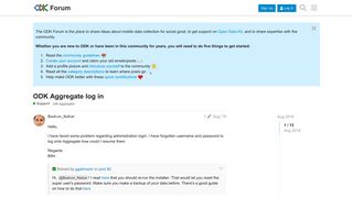 ODK Aggregate log in - Support - ODK Forum