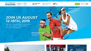 Odlum Brown VanOpen: Largest Tennis Tournament in Western Canada