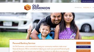 Old Dominion National Bank | Personal