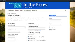 Create an Account | OK In the Know