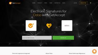 Odoo and Electronic Signatures powered by GetAccept