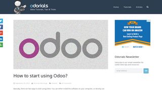 How to start using Odoo? - Odoo Tutorials, Tips & Tricks