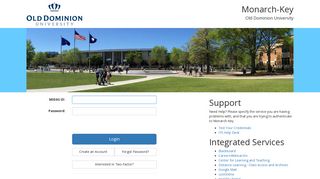 Test Your Credentials - Monarch-Key - Old Dominion University