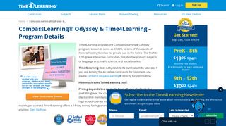 CompassLearning is available from Time4Learning | Time4Learning