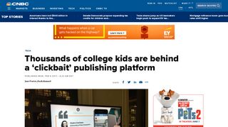 Thousands of college kids are behind Odyssey 'clickbait' publishing ...