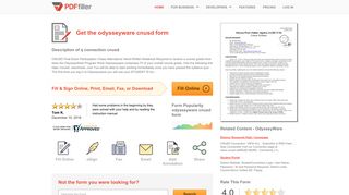Odysseyware Cnusd - Fill Online, Printable, Fillable, Blank | PDFfiller
