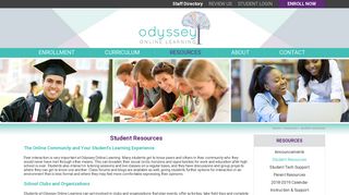 Student Resources | Odyssey Online Learning