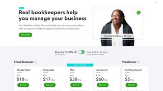 QuickBooks Online Pricing & Free Trial - QuickBooks - Intuit