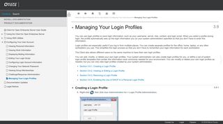 Managing Your Login Profiles - Client for Open Enterprise Server User ...