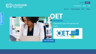 E2Language | OET Exam Online Course. Try for FREE now!