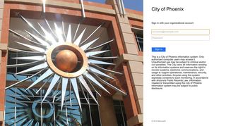 Sign In - City of Phoenix