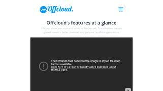 Download, unlock, backup, export & sync any data ... - Offcloud.com