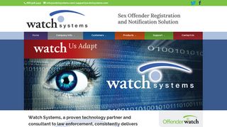 Watch Systems- the nation's leading offender management and ...