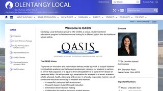OASIS / Overview - Olentangy Local School District