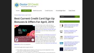 Best Current Credit Card Sign Up Bonuses & Offers For February ...