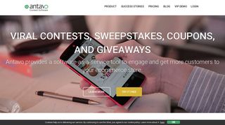 Antavo - Contests, Sweepstakes & Giveaway Apps To Mobile, Web ...