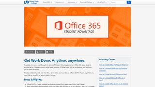Microsoft Office 365 ProPlus - Miami Dade College