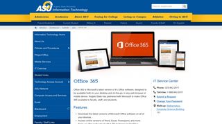 Office 365 - Angelo State University
