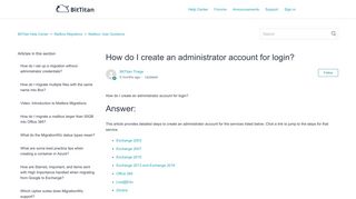 How do I create an administrator account for login? – BitTitan Help ...