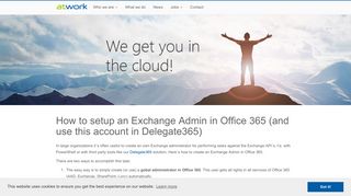 How to setup an Exchange Admin in Office 365 (and use this account ...