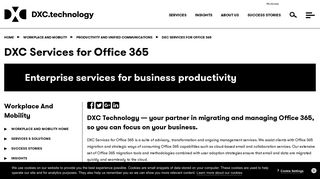 DXC Services for Office 365